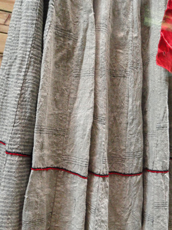 A hemp fabric dress; photo courtesy Daderot