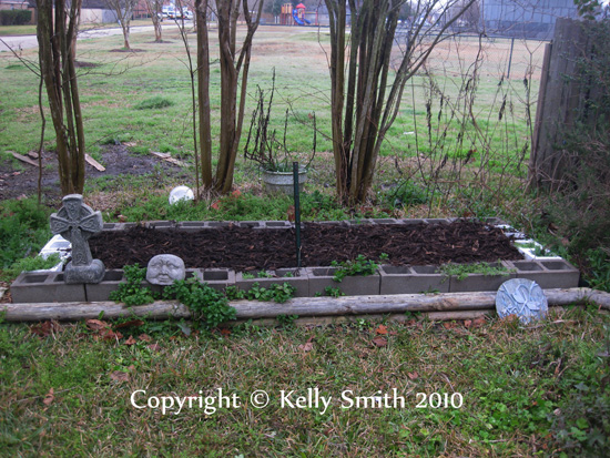A raised bed garden is easy to build; photo courtesy Kelly Smith